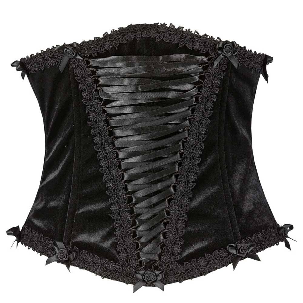 Sinister - K075 Unterbrustkorsett - Schwarz Product image